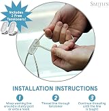 Smith's Steel Washing Line 30m/100ft Heavy-Duty Rot & Weather Resistant view 8