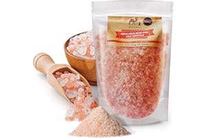 Silk Route Spice Company Course Himalayan Rose Pink Salt 1kg - 2.2lbs Resealable Pouch