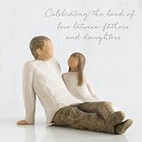 Willow Tree Father & Daughter Figurine 11.5cm Hand Painted Resin view 3