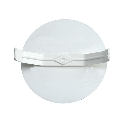 Kopp 348700501 Federdeckel für Schalterdose, ø 60 mm, Profi-Pack: 25-Stück im Beutel, weiß