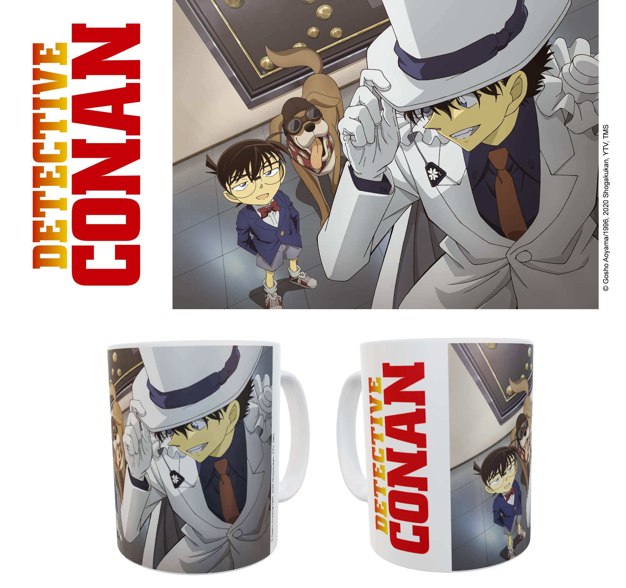 Detective Conan - Conan & Kaito Kid - Mug - Original & Licensed