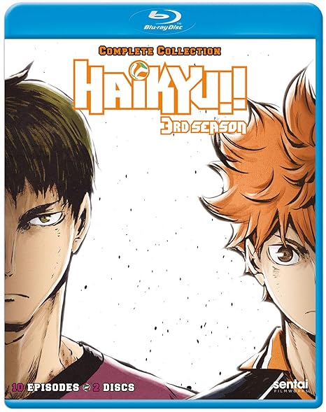 Amazon Com Haikyu Season 3 Blu Ray Ayumu Murase Susumu Mitsunaka Movies Tv