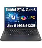 Amazon.com: Lenovo ThinkPad E14 Gen 6 Business Laptop (14