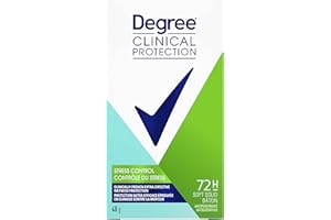 Degree Clinical Protection Antiperspirant Stick for sweat protection Stress Control antibacterial odour protection 48 g