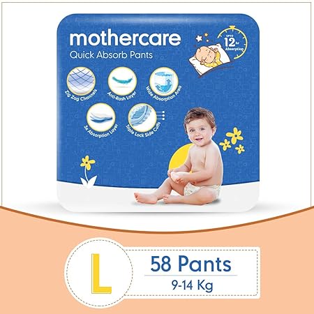 pampers pants large 58 pcs price