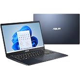 ASUS Vivobook Go 14 L410 Ultra Thin Laptop, 14&acirc;&euro; FHD Display, Intel Celeron N4020 Processor, 4GB RAM, 64GB eMMC, NumberPad, Windows 11 Home in S Mode, 1 Year Microsoft 365, Star Black, L410MA-AH02