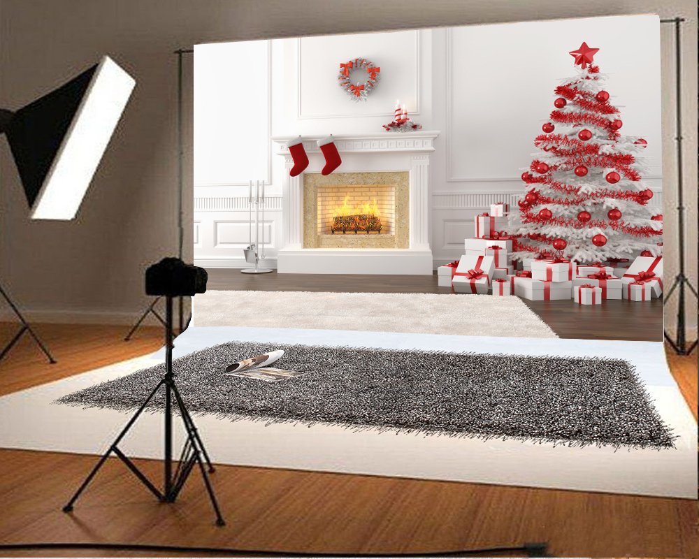 Christmas Photography Backdrops Yeele 7×5 ft HD Vinyl Background Paper Photo Studio Props No Creases