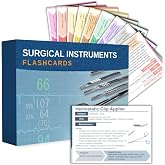 Surgical Instruments Flashcards | Color-Coded Tech Cards for 10 Specialties | Study Guide for Technologists, Sterile Processing Technicians | CST Exam Prep, Surgical tech Gifts and Accessories