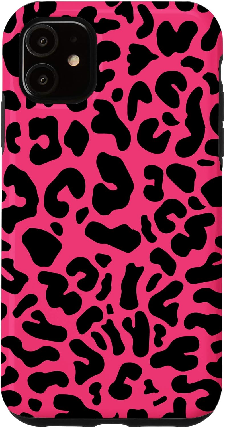 red and black cheetah print