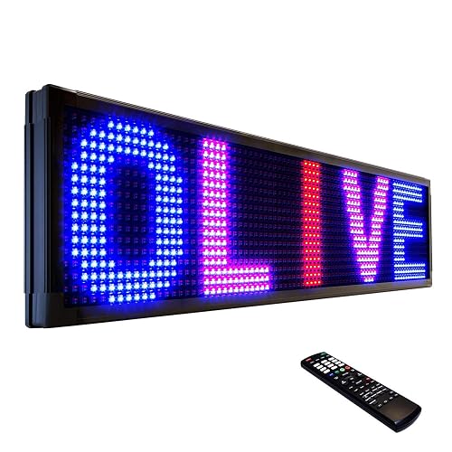 Old Led Display Sign OLIVE LED Sign 3Color, RBP, P20,15