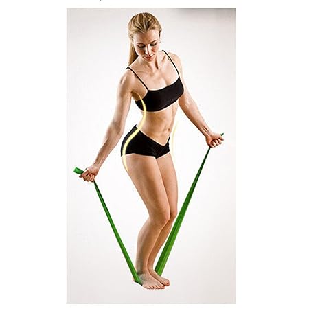 Cinta Banda Elastica Latex para Yoga Fitness Pilates ...