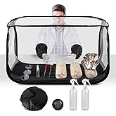 Salcod Large Still Air Box Mushroom Grow Tent - 38x20x25 Inch Clean Air Workstation, Sturdy Flow Hood for Grow Bags, Growers, and Home Scientists