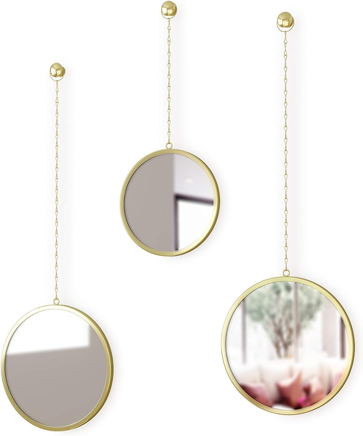 Umbra 1013877104 Mirror, Brass BigaMart