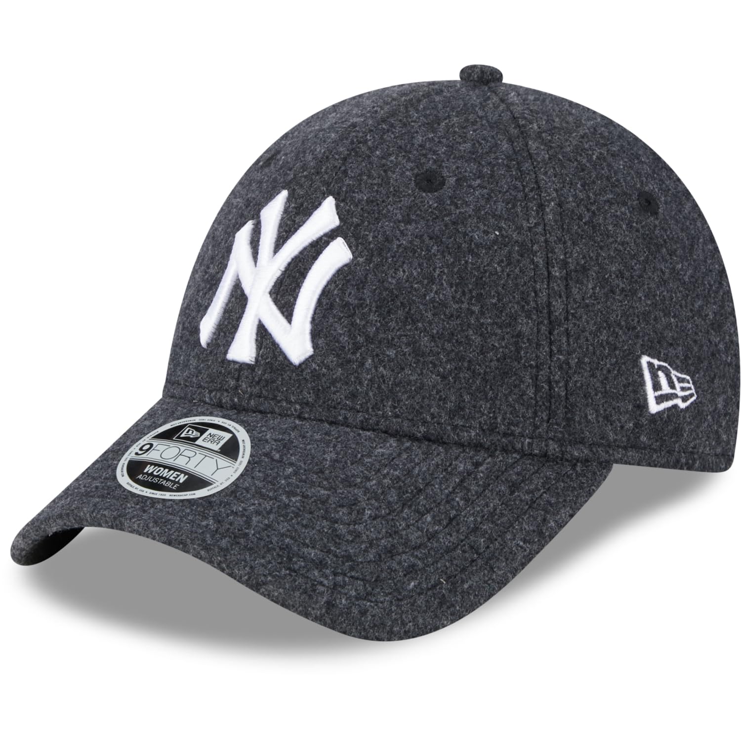 New Era 9Forty Womens Cap - Fleece New York Yankees Black