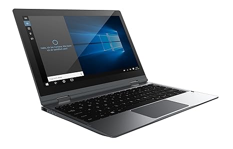 Odys Vario Pro 12 29,5 cm (11,6 Zoll HD) Convertible Tablet-PC (Intel Atom Quadcore x5-Z8350, 2GB DDR III L RAM, 32GB Flash H