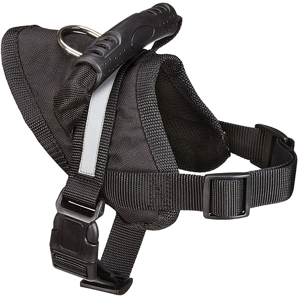 Guardian Gear Excursion Dog Harness, Large, Fits Chests 27" to 36", Black