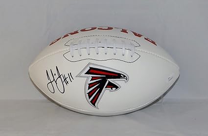 julio jones autographed football