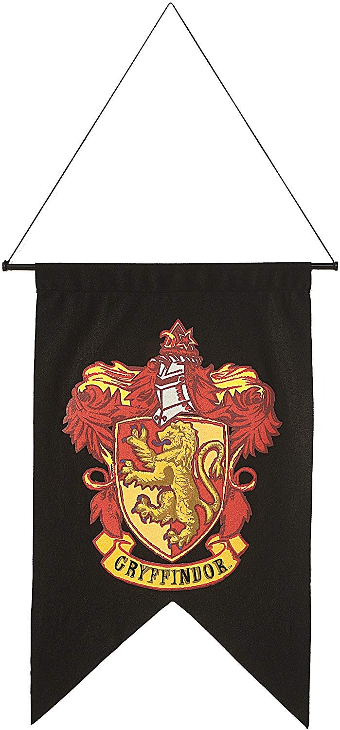 Rubie's Official Harry Potter Gryffindor House Wall Banner Flag Fancy Dress Accessory Decoration Halloween