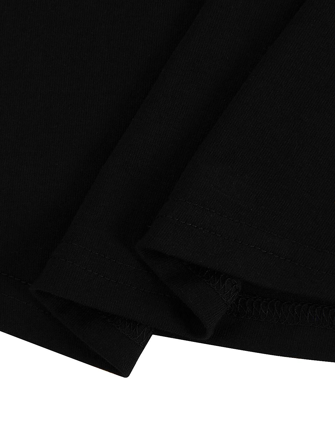 Blooming Jelly Womens Summer Cold Shoulder Tops Cut Out Square Collar Casual Tunic T Shirt for Ladies Black,S