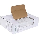 TYPLASTICS Trash Can Liners - Wholesale 1000 Count 7-10 Gallon Trash Bags | on Perforated Roll Small Garbage Bags for Light Office Trash Bathrooms Hotels Recycling Commerical and Industrial 24" x 24"