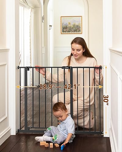 InnoTruth Wide Baby Gate for Stairs, 30