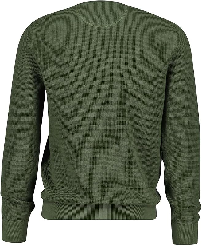 Micro Textured Cotton C-Neck