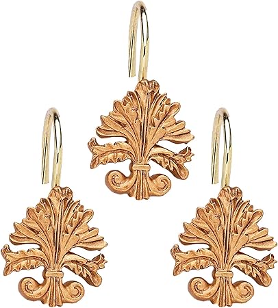 Amazon Com Sweet Home Collection Fleur Dis Lis Resin Shower