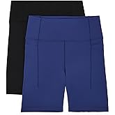 Jockey Womens 2-Pack Satin Stitch 7'' Bike Shorts