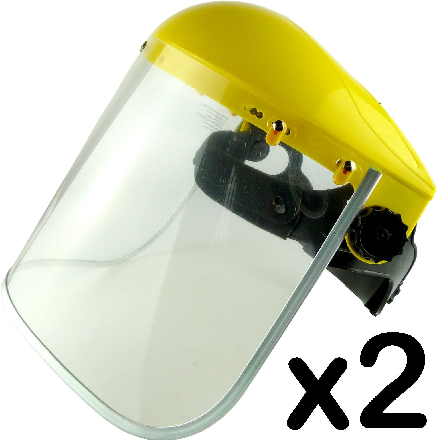 Face Shield - Ideal For Face And Eye Protection (Pack of 2)