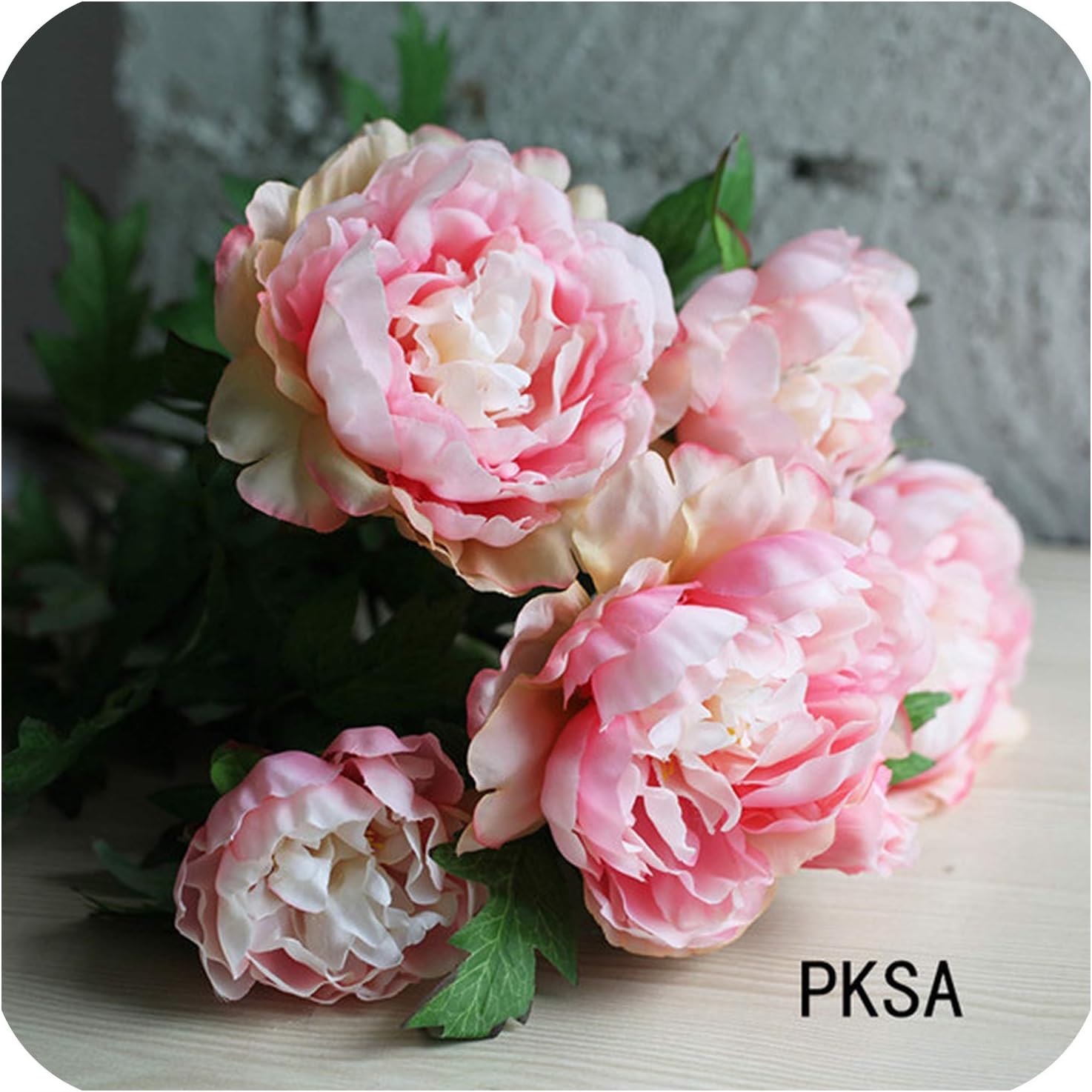 Artificial Peony Bouquet Super Large Artificial Silk Peony