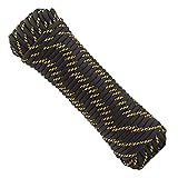 Built Industrial Diamond Braided Rope - 3/8 in x