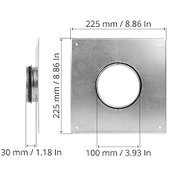 Repa Market Duct Connector Flange with Clamp - 4