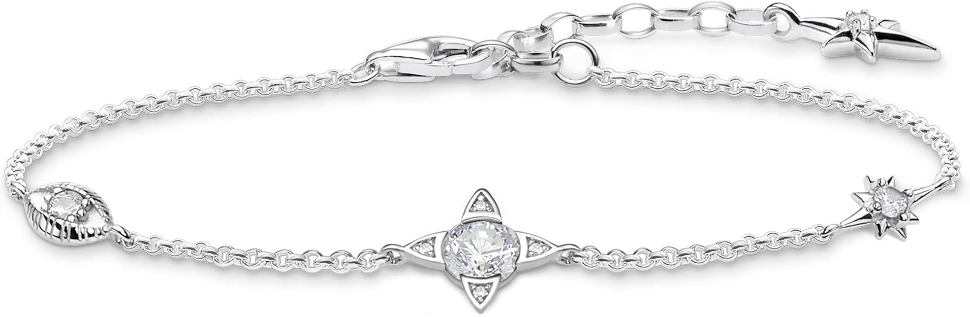 Thomas Sabo DamenArmband Kleine Glücksbringer silber 925