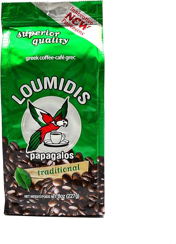 New Papagalos Loumidis Traditional Superior Quality Ground Greek