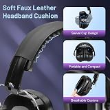 [2Packs] Cumunebula Ear Defenders 34dB Noise Reduction Adjustable Headband view 5