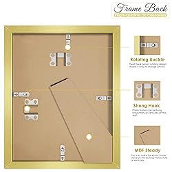 Fisnish 8.5x11 Picture Frame Certificate Document