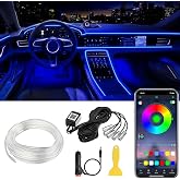 Interior Car LED Strip Lights APP Control, 5 in 1 RGB Ambient Lighting Kit | 16 Million Colors Car Led Lights with 236 inches