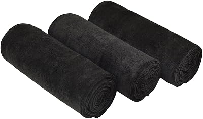 MAYOUTH Microfiber Sports Towels 3 Pack 40x80cm Fast Dry Absorbent Gym Towels