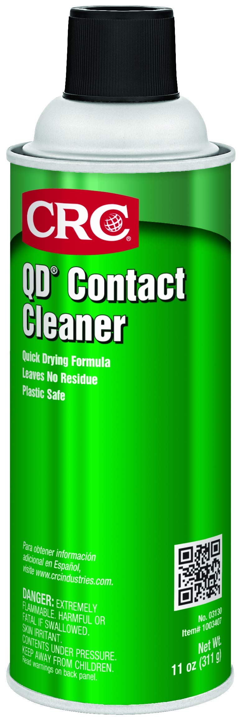 CRC Industries 03130 QD Contact Cleaner,Clear Buy Online in United