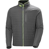 Helly Hansen Men's Crew Insulator Jacket 2.0, 831 Thunder Grey, Large