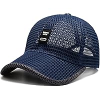 KECOP Mesh Hats for Men,Breathable Full Mesh Caps for Men,Quick