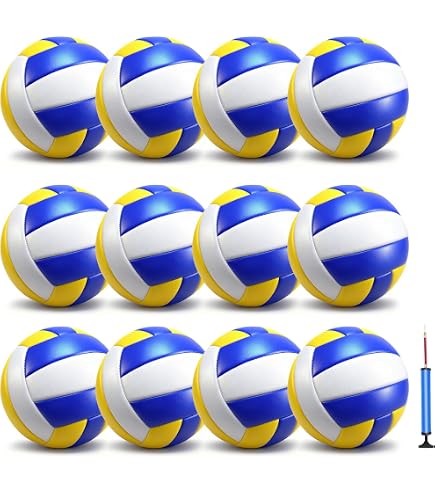 Lot De 6 Ballons De Football Taille 5/4/3 – Sac Filet, Pompe, 5 Aiguilles – Entraînement Compétition, Intérieur/extérieur