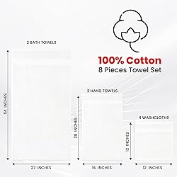 Infinitee Xclusives Premium Bath Towel Set for