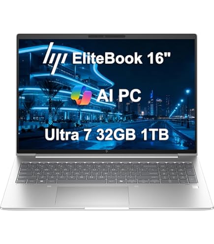 Amazon.com: HP EliteBook 860 G10 2023 Business Laptop 16