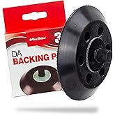 Maxshine 3” Hook & Loop Dual Action Backing Plate – Universal Fit for High Speed DA Polishers 12000 OPM, Thermal Endurance, 5/16” ~ 24 Thread - Professional Detailing Accessory