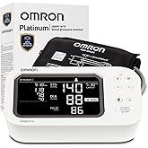 OMRON Platinum Blood Pressure Monitor &amp; Upper Arm Blood Pressure Cuff | For Home Use - #1 Doctor &amp; Pharmacist Recommended Brand - Clinically Validated - AFib Detection - Connect App