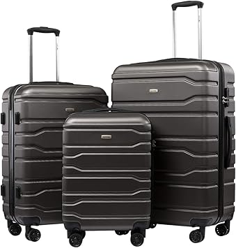 hard shell suitcase set of 3