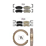 Transit Auto Front Rear Ceramic Disc Brake Pads Kit