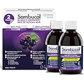 Sambucol Black Elderberry Anti-Viral Flu Care | Quickly Relieves Cold & Flu Symptoms | Immune Support & Antioxidant | Ideal f