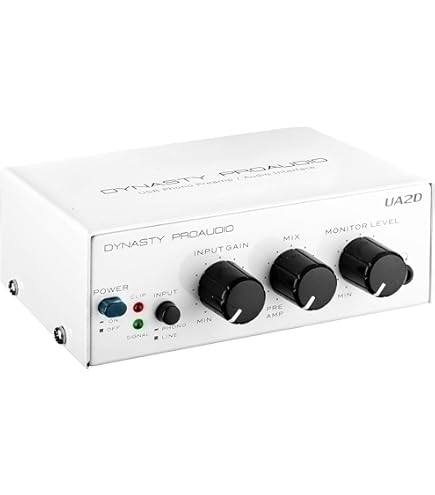 Art Pro Audio USB Phono Plus - Préampli Phono USB Pour Transfert Vinyle Vers PC - Conversion Analogique/numérique Haute Qualité
